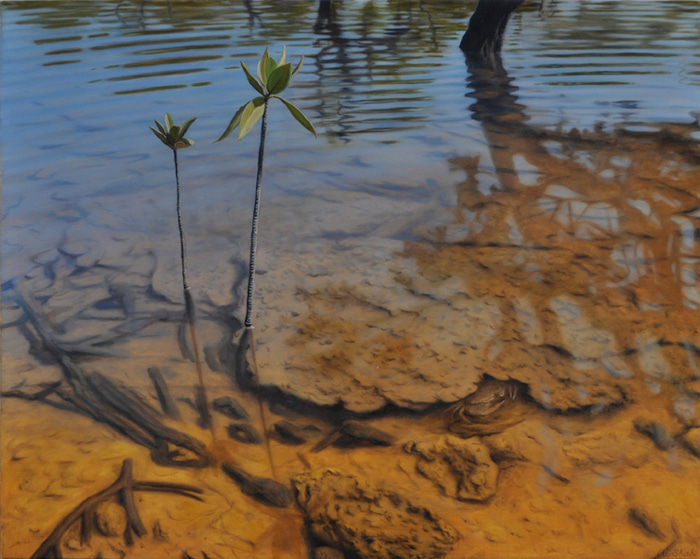 Life Writing on Water by Ai Shah | Lethbridge Gallery